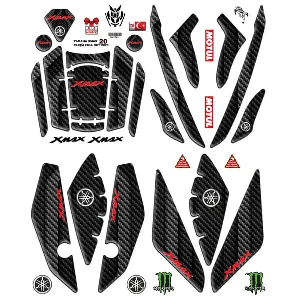 YAMAHA XMAX 2023 - 2024 UYUMLU FULL SET 014 / BX1014