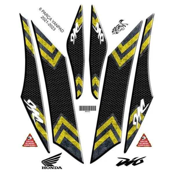 HONDA DIO 2021 - 2024 YANPAD 011 / B6Y011