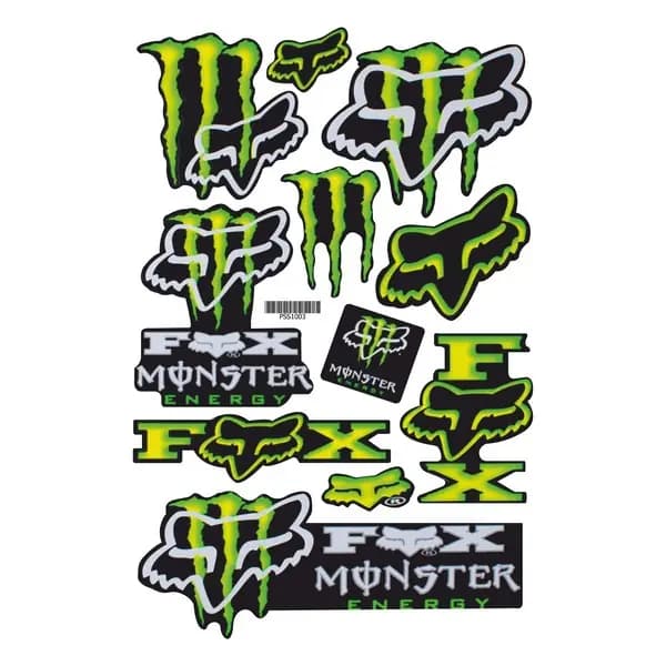 Monster A4 Sticker 003 / PSS1003