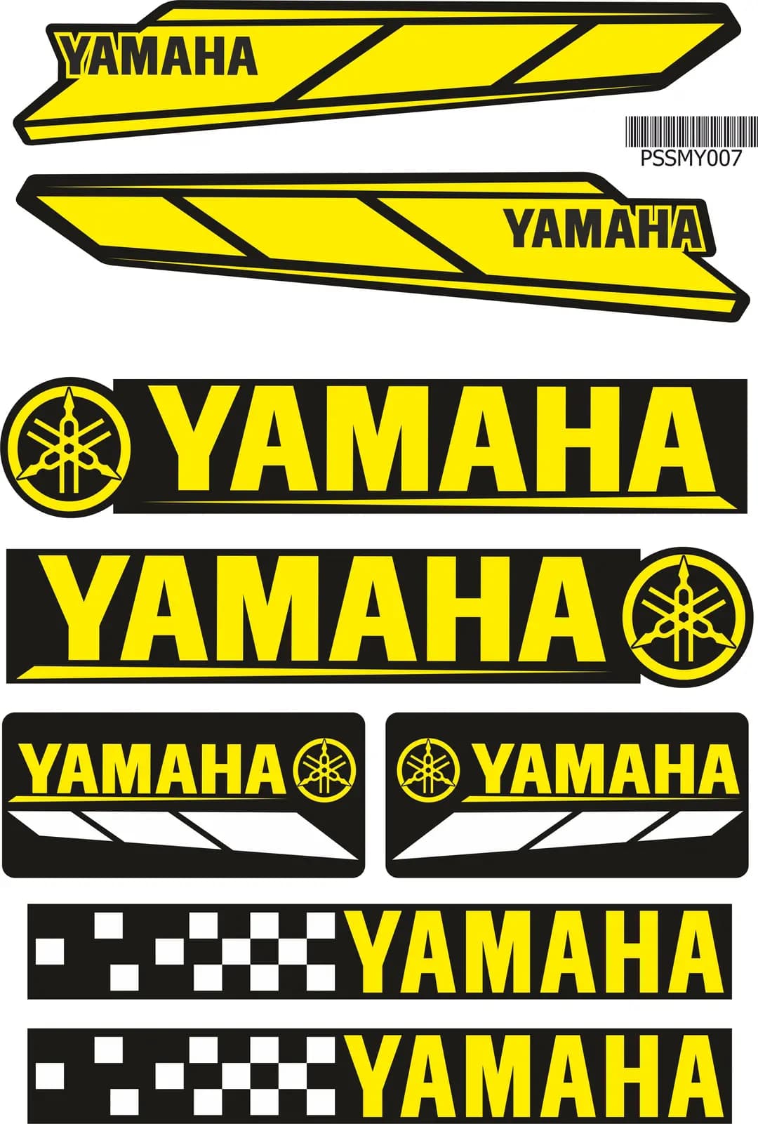 Yamaha A4 Sticker 007 / PSSMY007