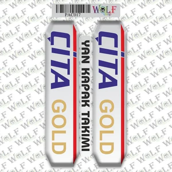 CG Akü Kapak Nikelajlı Damla Sticker 017 / PAC017