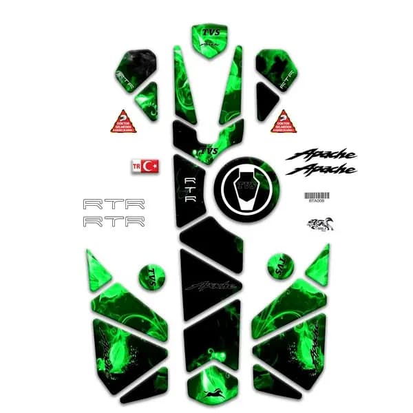 TVS APACHE 2022 - 2025 UYUMLU FULL SET 008 / BTA008