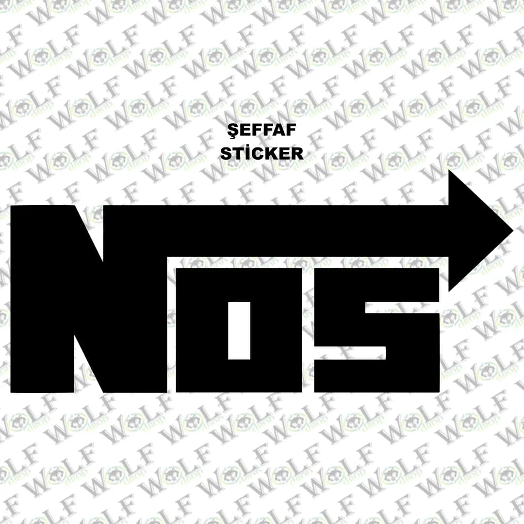 Tekli Sticker Şeffaf 028 / PSTS028