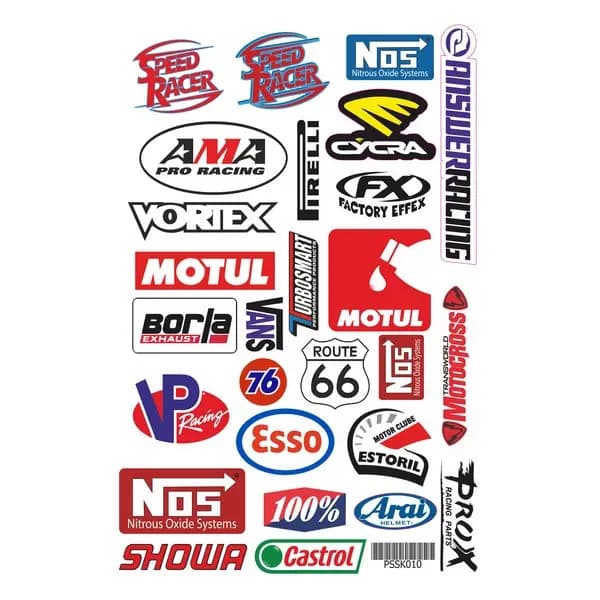 Karışık A4 Sticker 010 / PSSK010