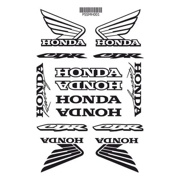 Honda CBR A4 Sticker 001 / PSSMH001
