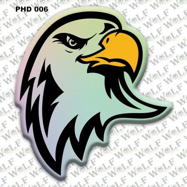 Damlalı Hologram Sticker 006 / PHD006