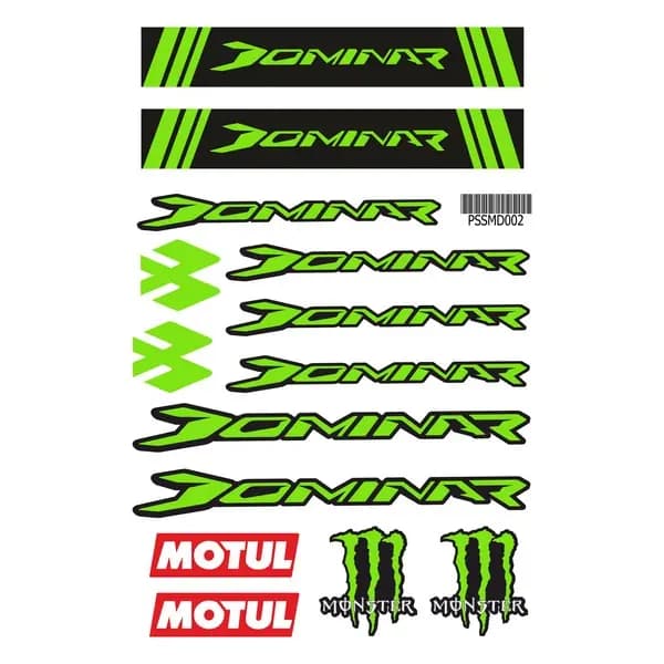 Pulsar Dominar A4 Sticker 002 / PSSMD002