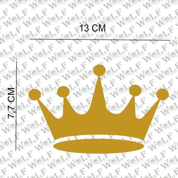 Transferli Sticker Taç / P3R13003