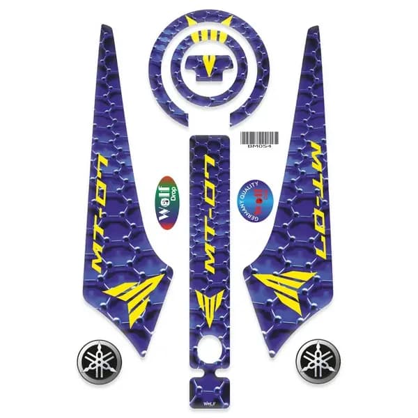 YAMAHA MT-07 2014 - 2017 UYUMLU FULL SET 005 / BM054