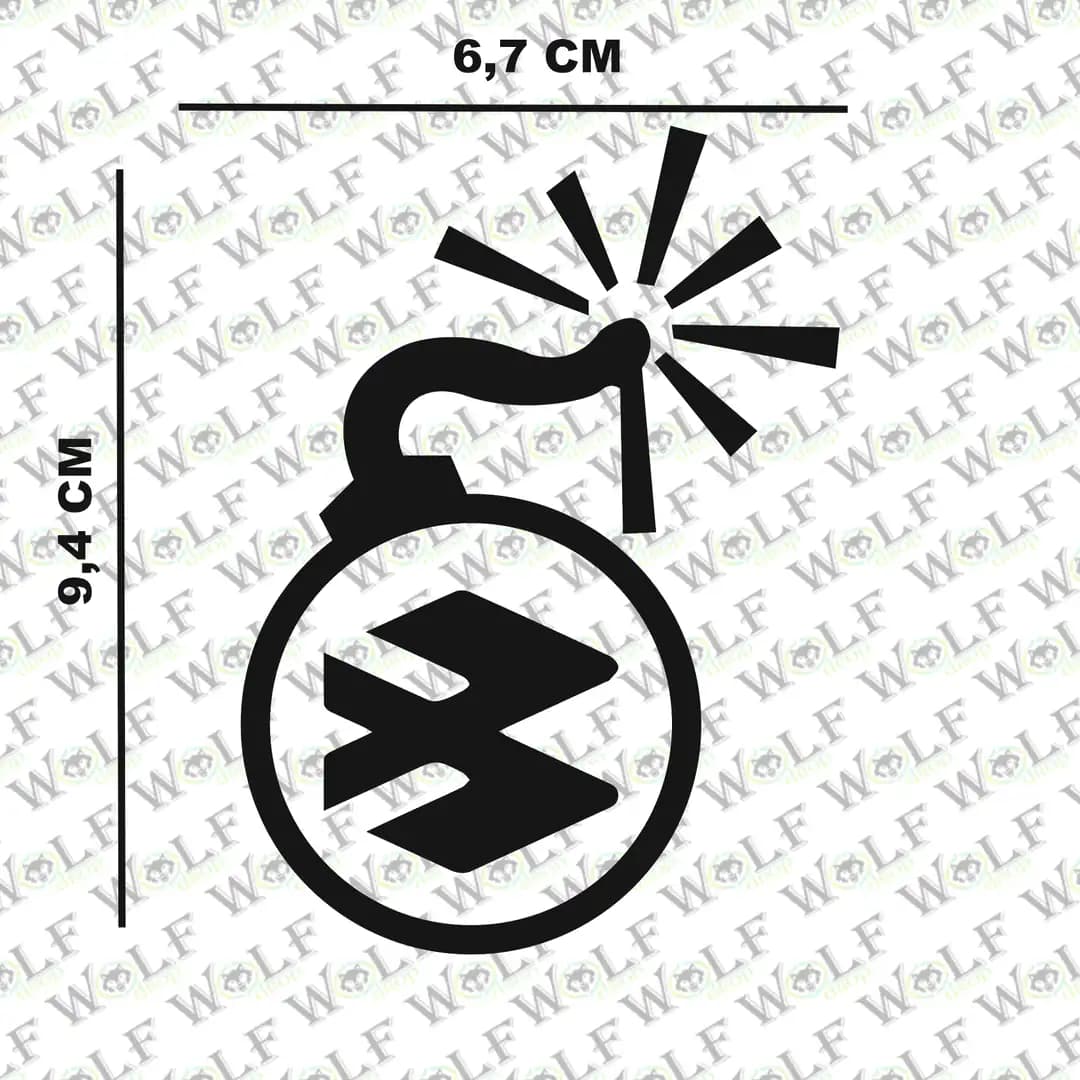 Transferli Sticker / wolf210