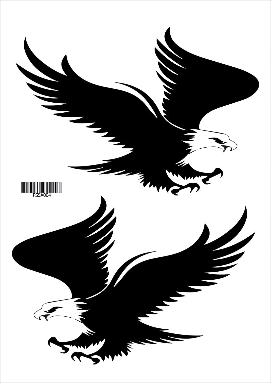 Kartal A4 Sticker 001 / PSSA004