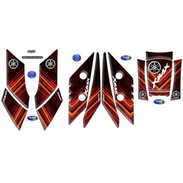YAMAHA XMAX 2018 - 2022 UYUMLU FULL SET 006 / BX006