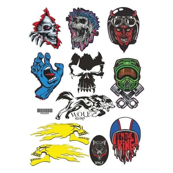 Kurukafa A4 Sticker 004 / PSA2004
