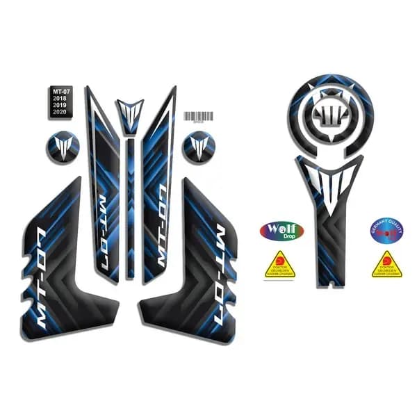 YAMAHA MT-07 2018 - 2020 UYUMLU FULL SET 008 / BM008