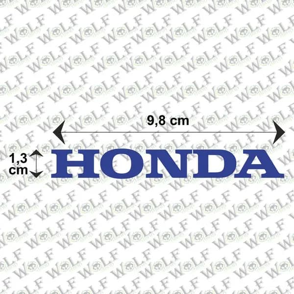 Transferli Sticker Honda / P3R5005