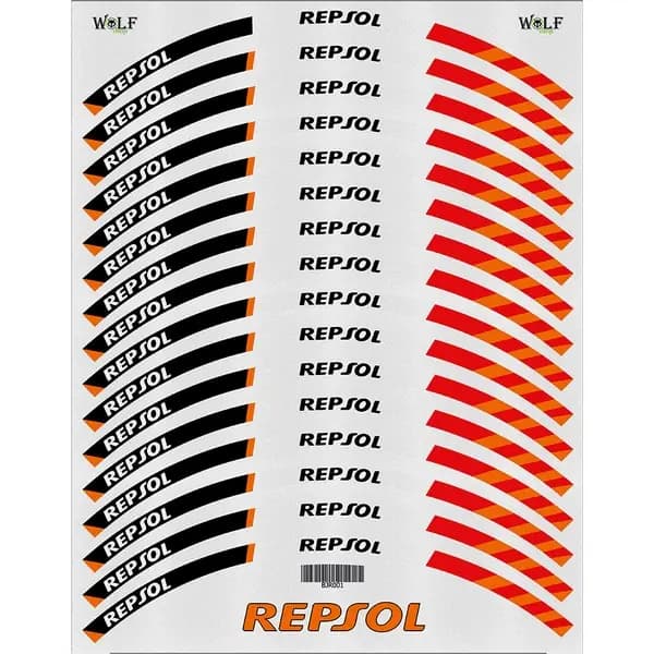 Repsol Jant Şeridi 001 / BJR001