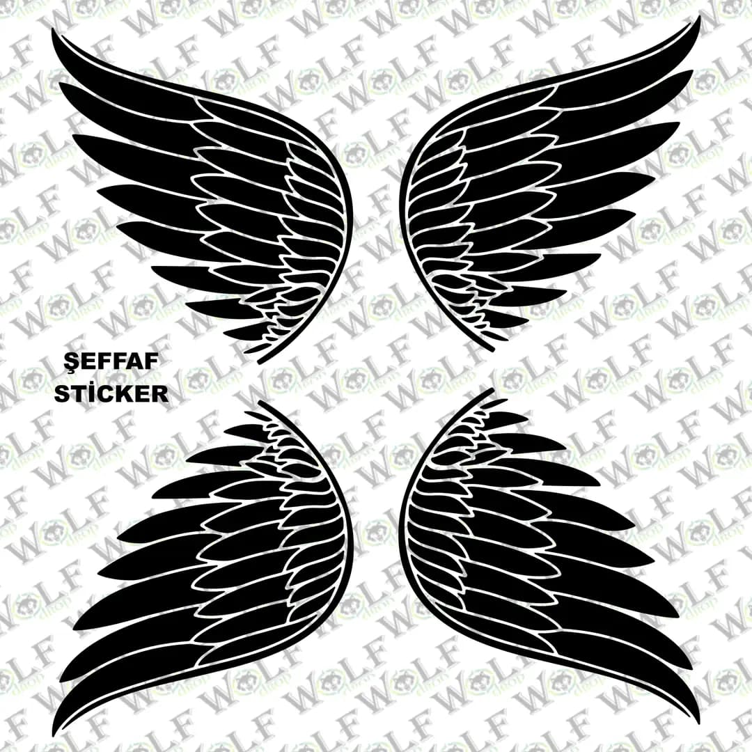 Tekli Sticker Şeffaf 023 / PSTS023